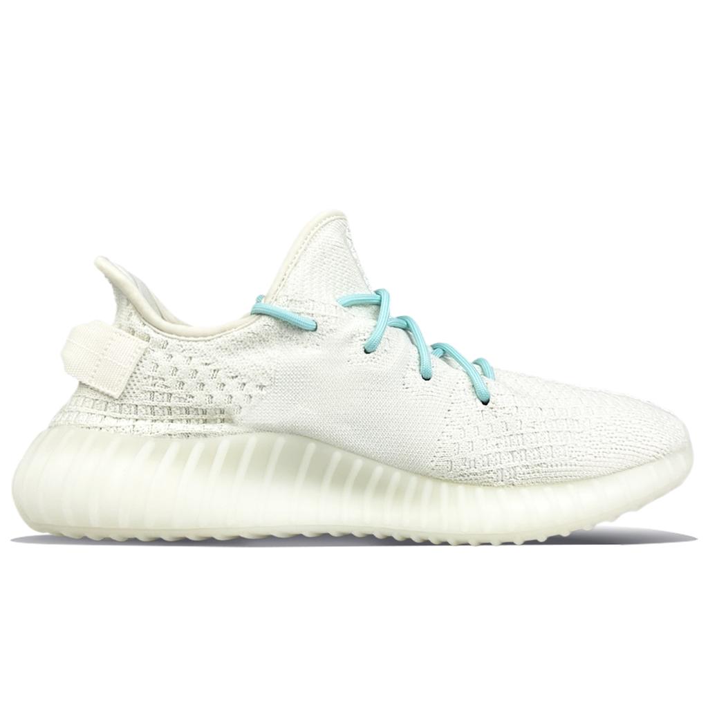 Adidas Oryginalne Yeezy Boost 350 V2 Odporne na ścieranie Odporne na ścieranie Niskie Buty Codzienne Unisex Białe Niebieskie HQ6316(Zespół401-)
