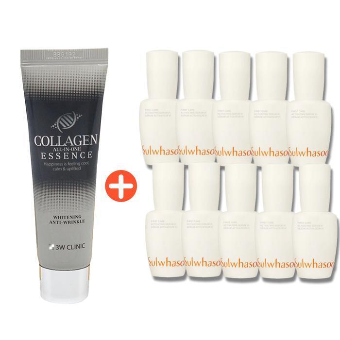 

When purchasing Collagen All-in-One Essence, you will receive 10 Sulwhasoo Yunjo Essence 15ml (150ml total) (29987613)