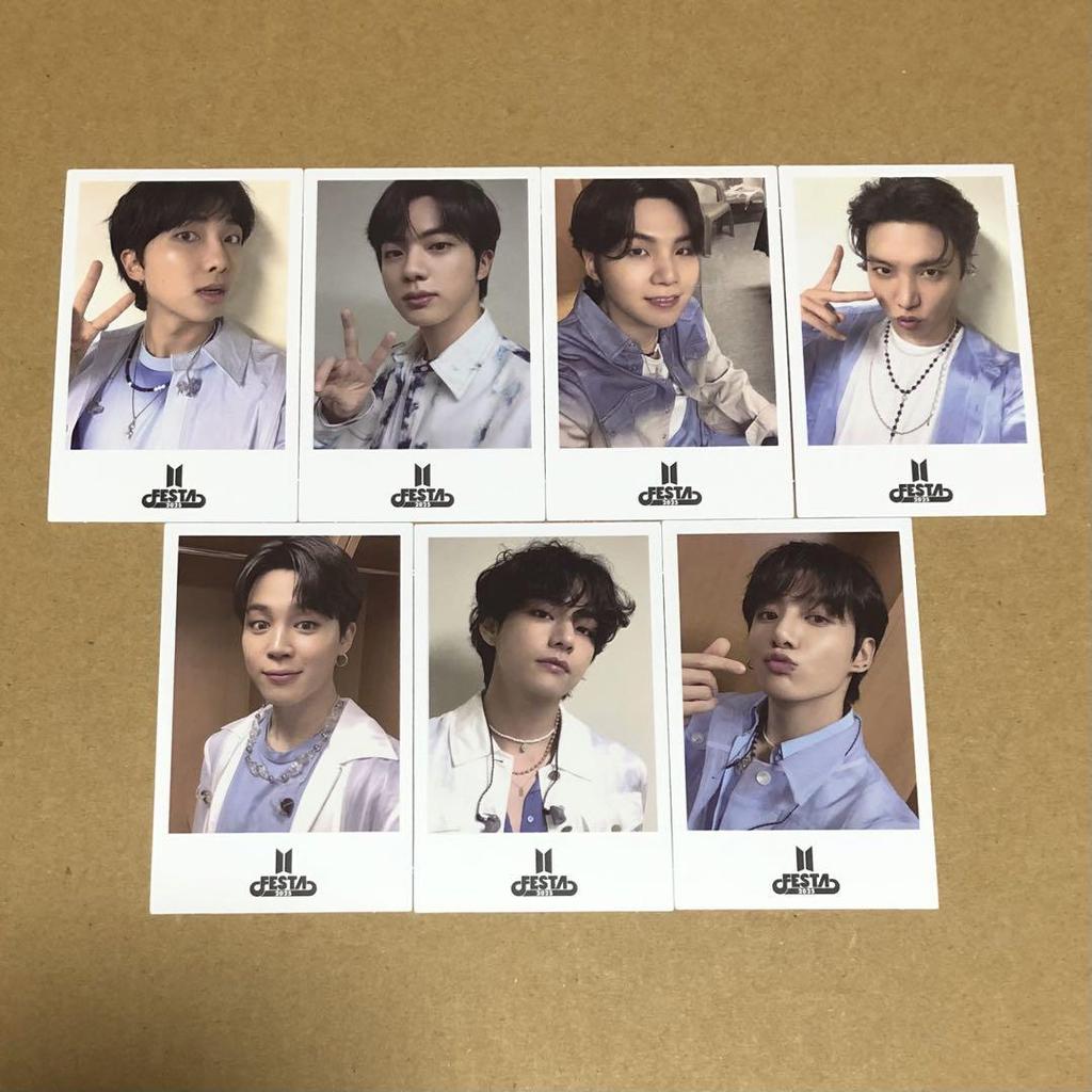 [USED] BTS FESTA 2025 Instant Photo Weverse Purchase Bonus
