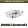304 Stainless Steel Commercial Perforated Strainer Basin
