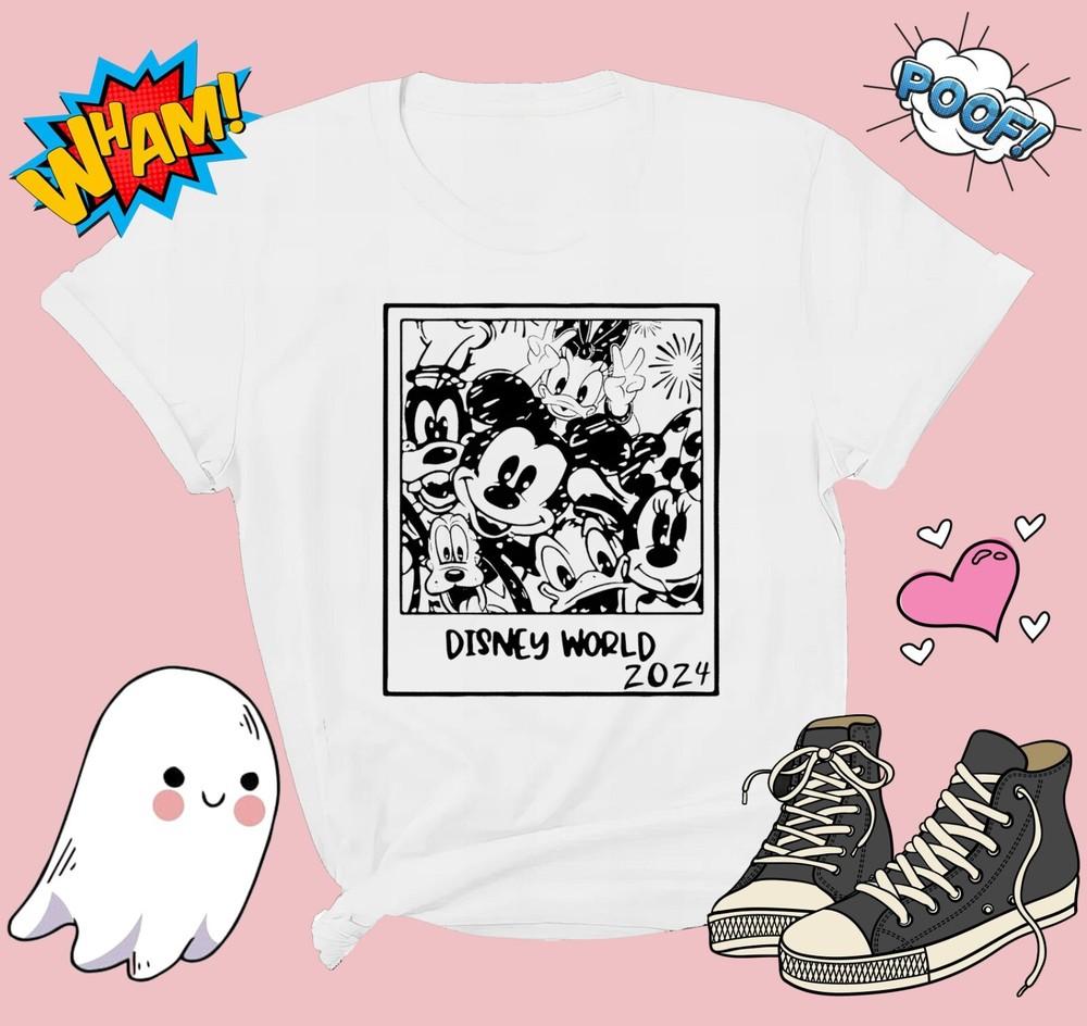 

Retro Disneyworld 2024 T-shirt T shirt Men Women Unisex Tshirt G709 4XL