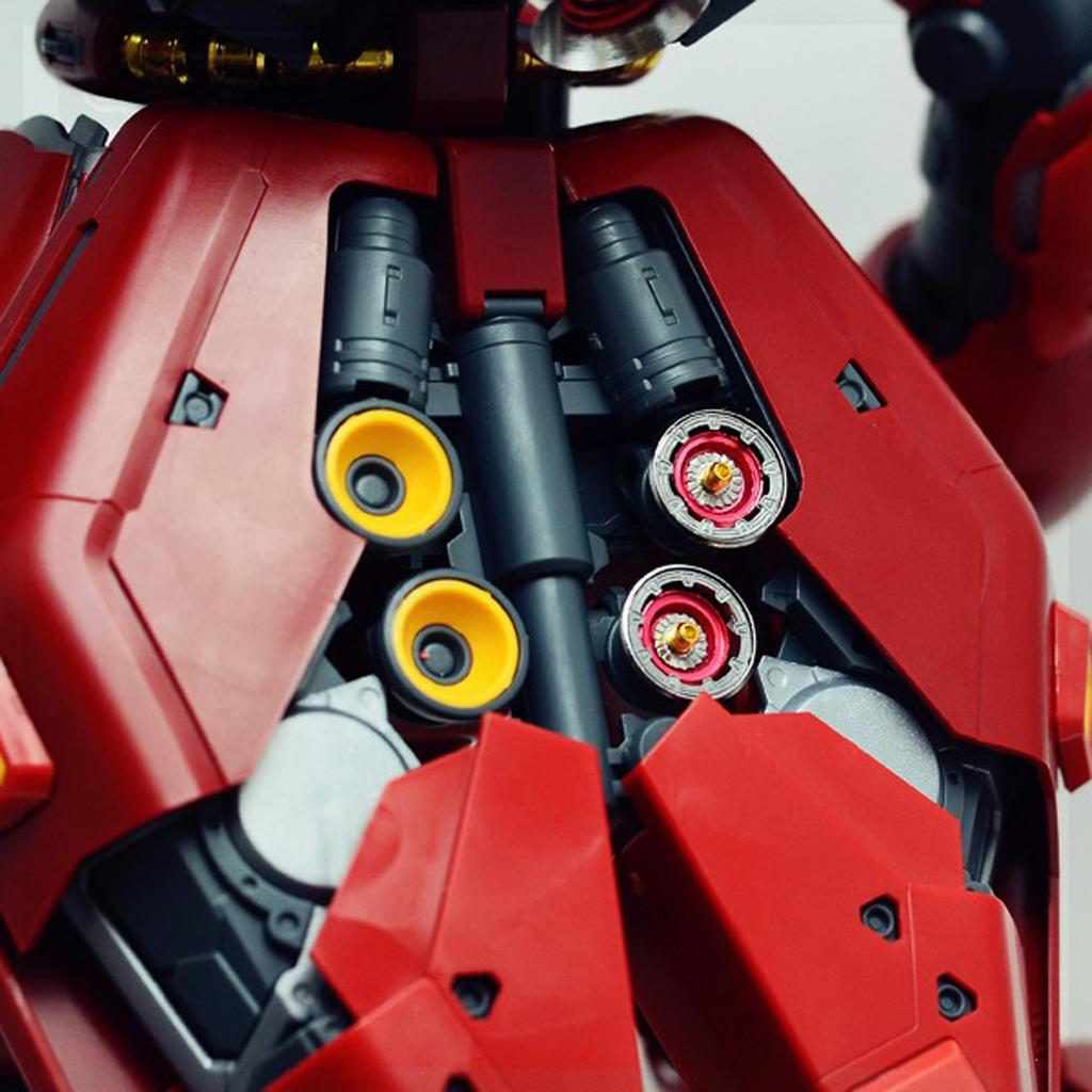 MG Sazabi Metal Vernier Full Set Deluxe Edition 1/100 MSN-04 Ver.Ka (Red) [Used]