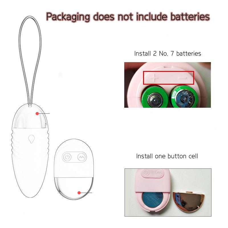 Vibrators for Woman Sexy Toy 10 Vibration Modes Invisible Clitoral Stimulator Wireless Remote Control Female Vibrating Egg Vagina Vibrator