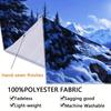 Winter Forest With Snowy Mountains Moon And River Wall Tapestry Art Decor For Boho Living Room Nature Home Interior