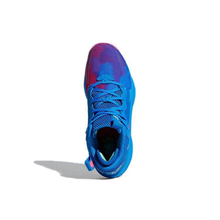 Adidas Dame 8 Battle Of The Bubble Men Sneakers Blue Blue-Rush Pulse-Mint GY2770