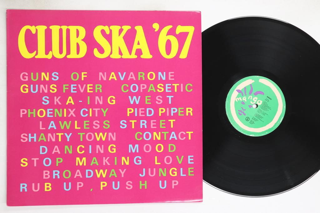 LP Record VARIOUS - Club Ska '67 MLPS1008 MANGO 1980 Unknown Reggae, Ska & Dub Used