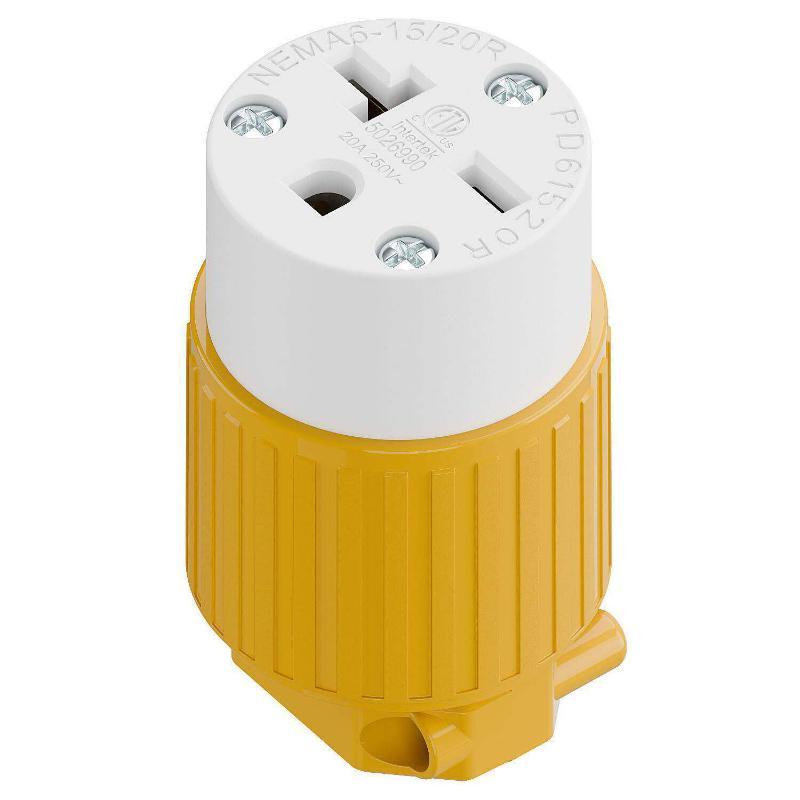 1Pcs America Nema L6-15P 6-15R Us Wire Industry Extension Power Connector L5-15P 5-20P 6-20P Assembly Locked Plug Socket 15A 20A