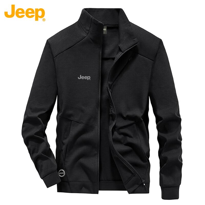 

JEEP Men s Heavyweight Knit Stand Collar Cardigan Jacket 2XL