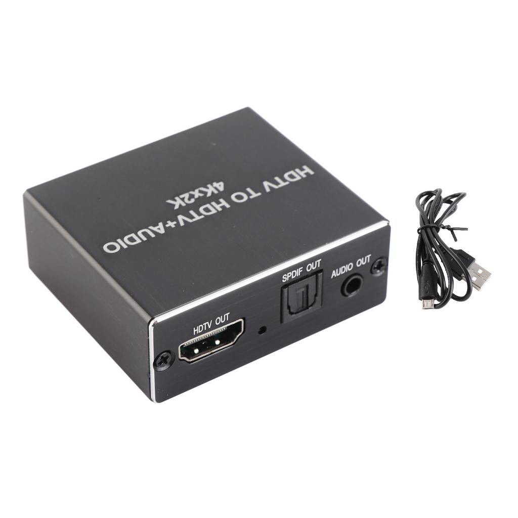 Audio Extractor 4K 3D Aluminum Alloy Shell Support for AC3 DTS LPCM HD Audio Extractor