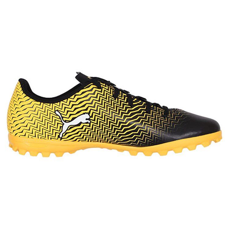 PUMA Rapido II IT Jr Lace Up Training Shoes Black Yellow Kids' 106065-01