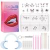 Dental Diamond Tooth Decoration, Tooth Diamond Tool Diy Set, Tooth Sticker, Diamond Love Horse Eye Decoration