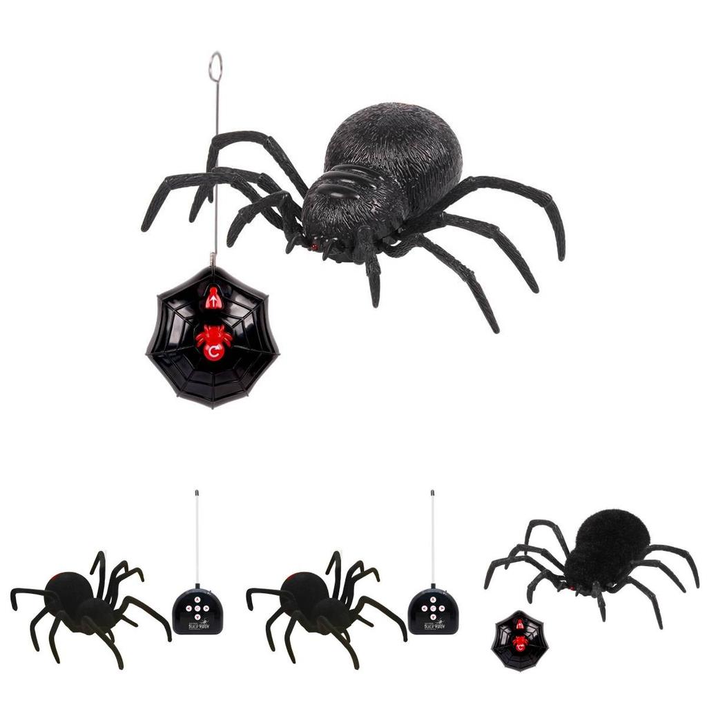 Remote Control Spider Toy With Plastic Material For Kids Age 7 To 14