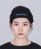 ODD DOT Horizontal Label Point Beanie_Black