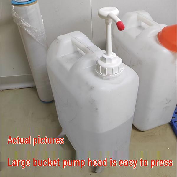 Round Bucket Nozzle Pressure Pump for Car Wash with Water Wax, Straw Suction, Detergent, and Soap Features