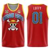 2026 Letní Jednodílný Luffy Retro Cosplay Vesta Pánská Oversize 3D Tištěné Bezrukávové Tričko Rodinné Unisex Dětské Sportovní Tričko