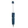 Comfortable Grip Gel Pen Diamond Beadable Pens, Bling Rhinestone Beaded DIY Bead Pen, Crystal Shaft Decorative Craft Black Ink Ballpoint Pens