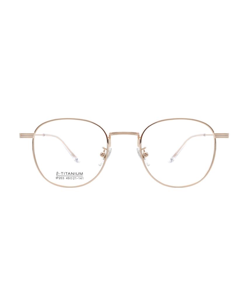 Oateu Le-01 Gold Beta Titanium Glasses
