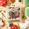 USSR CCCP Pin Up Girl Cushion Cover Plush Fabric Soft DoubleSided Printed Sofa Warm Winter Home Gift Pillow Cover