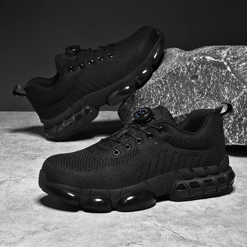 Men's Military Tactical Boots Army Boots Men Side Zipper Military Boots Men Anti-Slip Work Safety Shoes Hiking Shoes