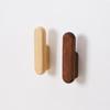 Durable Wooden Wall Hooks Wall Mount Heavy Duty Coat Hooks Mounted Wood Hanger Hook Door Back