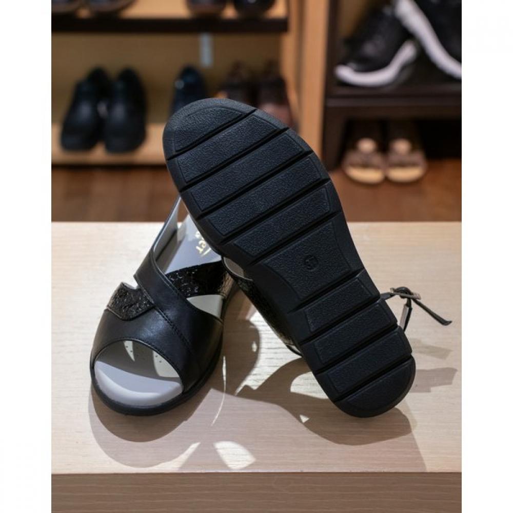 Vainer Women Comfort Sandals Black