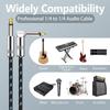 6.5mm Audio Premium 10FT Guitar Cable Mono Cable Guitar Amplifier Patch Cord  Playing Ornament