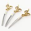 Golden Pet Curved Scissors Set Special Grooming Metal Tools for Dogs Pet Cleaning Supplies Beauty Combing Products Accessories