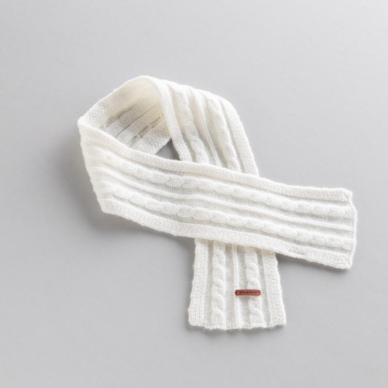 Women s 100% Pure Cashmere Cable Knit Scarf - Warm, Comfortable & Fashionable for Autumn/Winter
