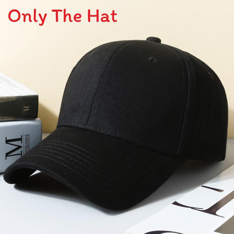 Classic Cotton Baseball Hat With Adjustable Fit For Casual Wear And Sunshade
