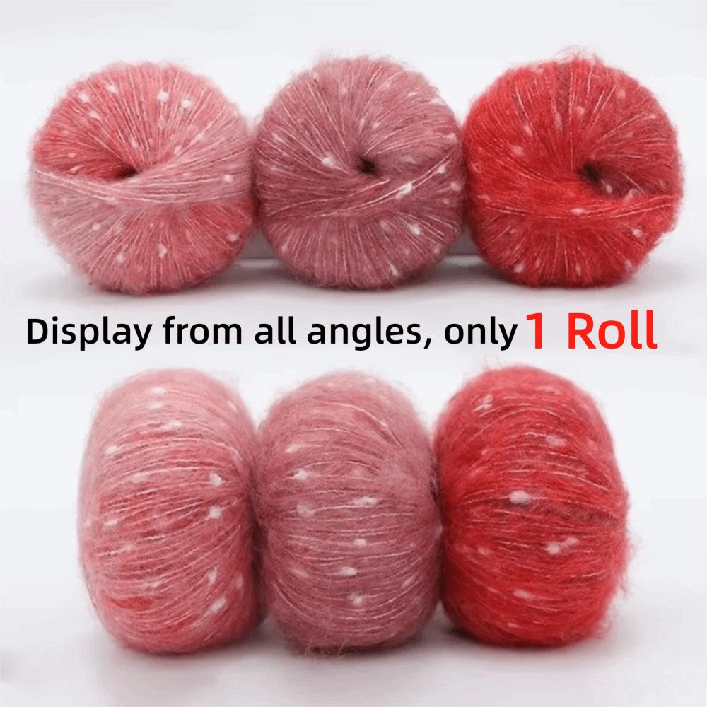 Colorful Fur Yarn 50g Hand-Knitted Yarn  for Making Sweaters Shawls Blankets Handicrafts