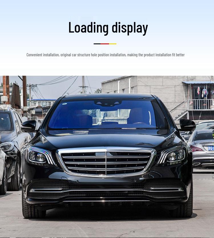 Mercedes-Benz Maybach S-Class S320L/S350/S450/S560 Front & Rear Bumper and Door Trim Strips