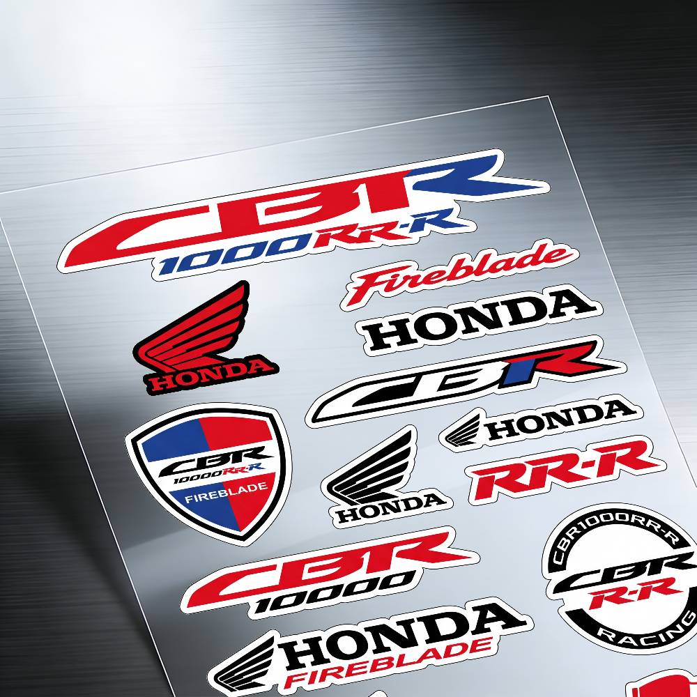 TMBCU1 FOR HONDA CBR1000RR-R Motorcycle Reflective Stickers Waterproof Decals for Helmet Scooter Fuel Tank Toolbox Racing wlfx8