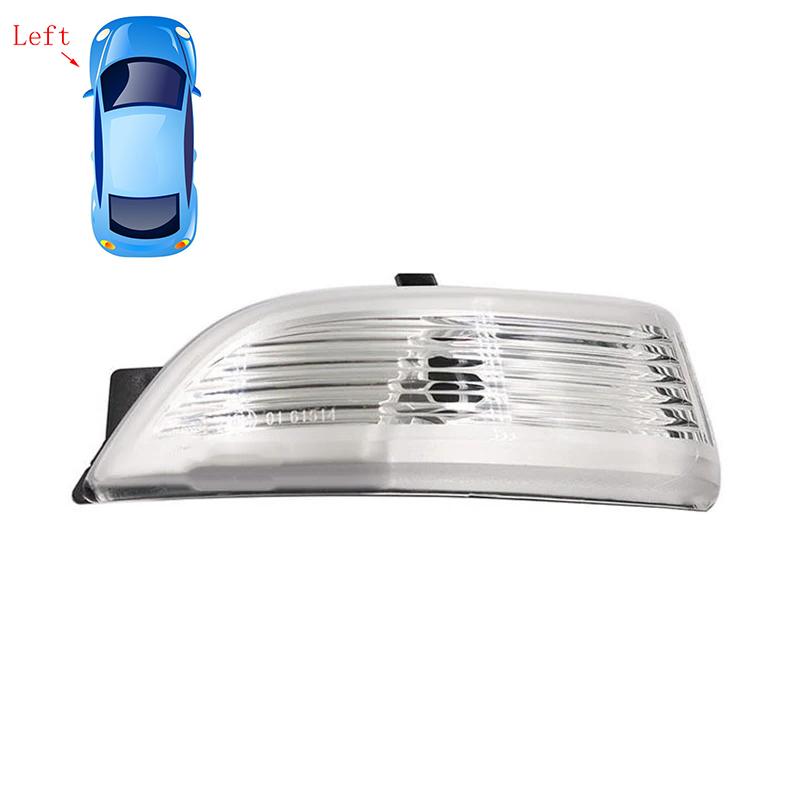 

Rear Heated Blind Spot Mirror Glass Cover Frame Turn Signal Light Bottom for Ford Everest 2016 2017 2018 Ranger Pickup Light cover Left