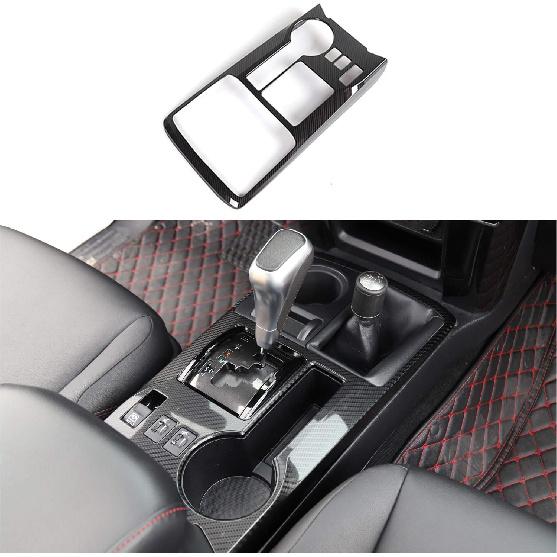 Voodonala for Toyota 4Runner Gear Shift Panel Cover Center Console Interior Trim for Toyota 4Runner SUV 2010-2023(Matte Black,1PC,ABS) углеродного волокна черного
