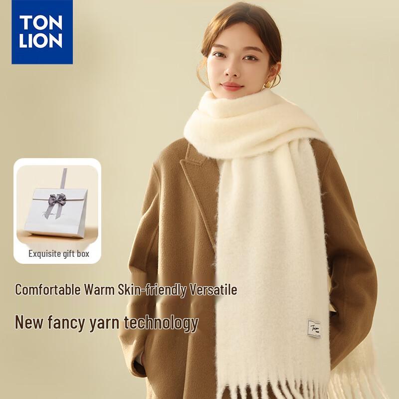 

Женский шарф Tangshi из смесовой шерсти