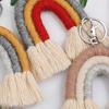 Fashionable Key Accessory Keychain Stylish Bag Ornament Cotton Texture Suitable for Key Bags and Backpack Decorating