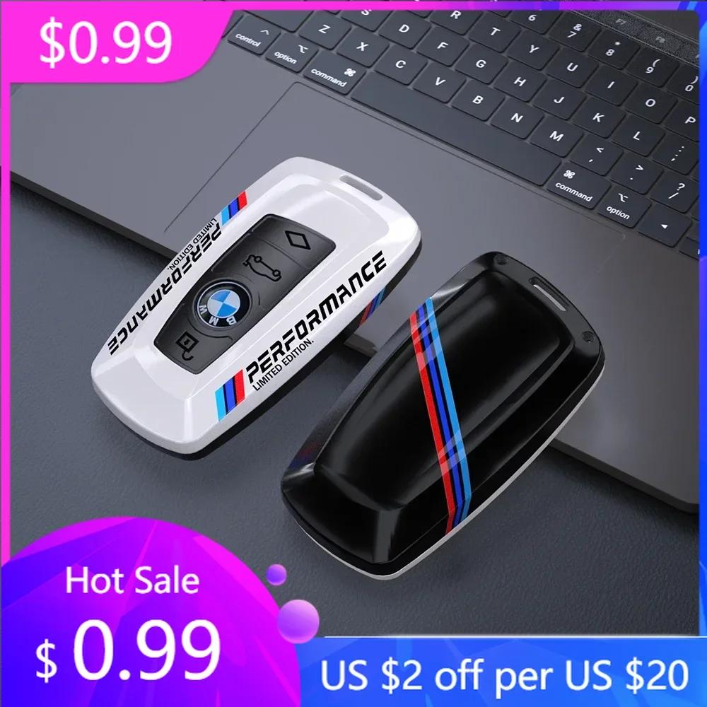 2025 Carbon Fibre Car Key Case Fob Cover For BMW 1 2 3 4 5 6 7 Series X1 X3 X4 X5 X6 F36 F25 F26 F30 F34 F10 F07 F20 Z10 Acc