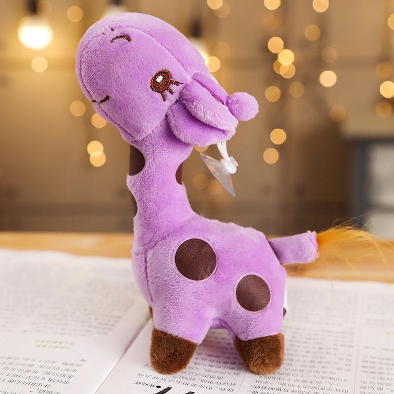 Adorable Colorful Giraffe Plush Toy Large Stuffed Animal Doll Wedding Throw Machine Grab Doll