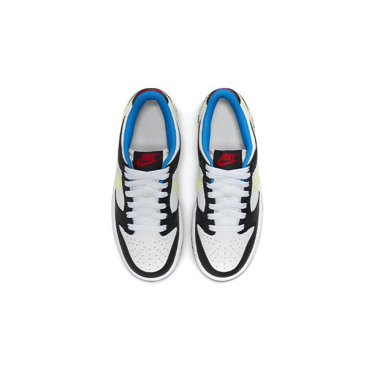 New Nike Dunk Low Signal Blue Lemon Twist GS DQ0977-100