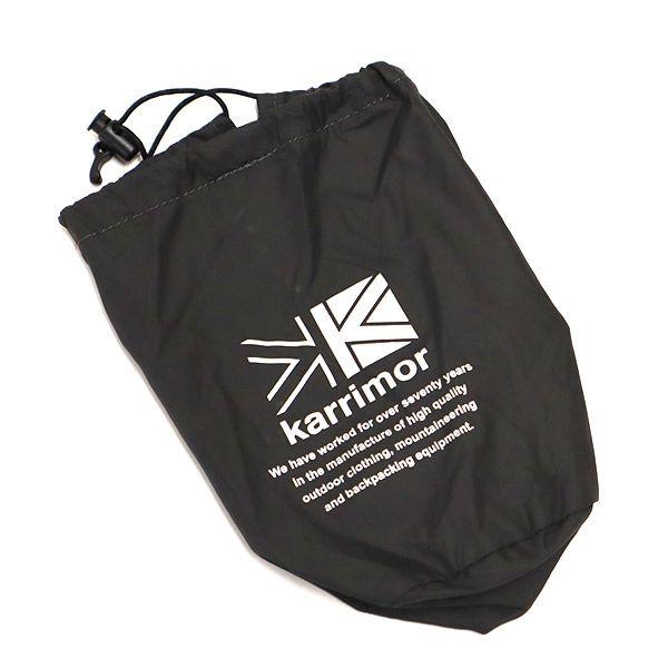 Karrimor One-point logo print Nylon jacket S Outdoor storage bag included Men's Used