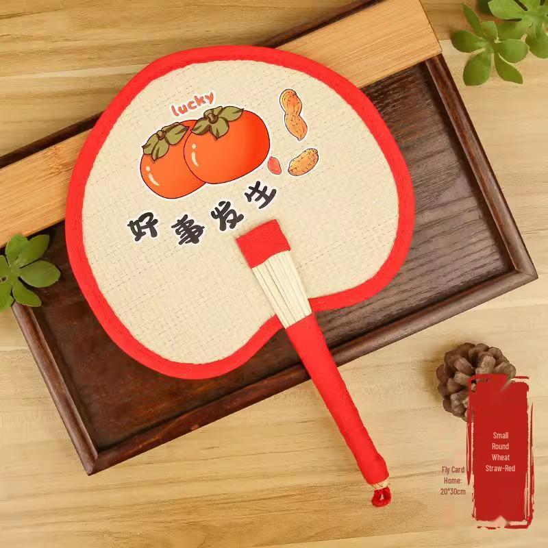 

Старомодный веер из денежного дерева ручной работы