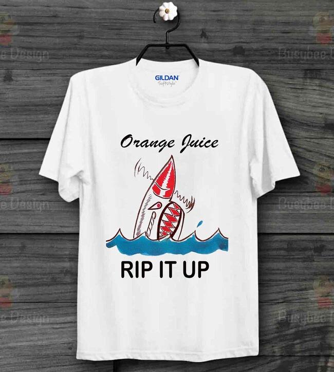 

Orange Juice Rip It Up T Shirt Punk Retro Cool Vintage Tee Top B242 M