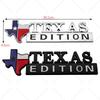 3D Metal Stickers Lone Star Texas Edition Emblem Sticker Car Body Accessories For Jeep Wrangler Rubicon Renegade Compass Grand