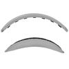 High Quality Memory Foam & Protein Leather Breathable Headband Cover Replacement for QC35/QC45 Headband-Black/White