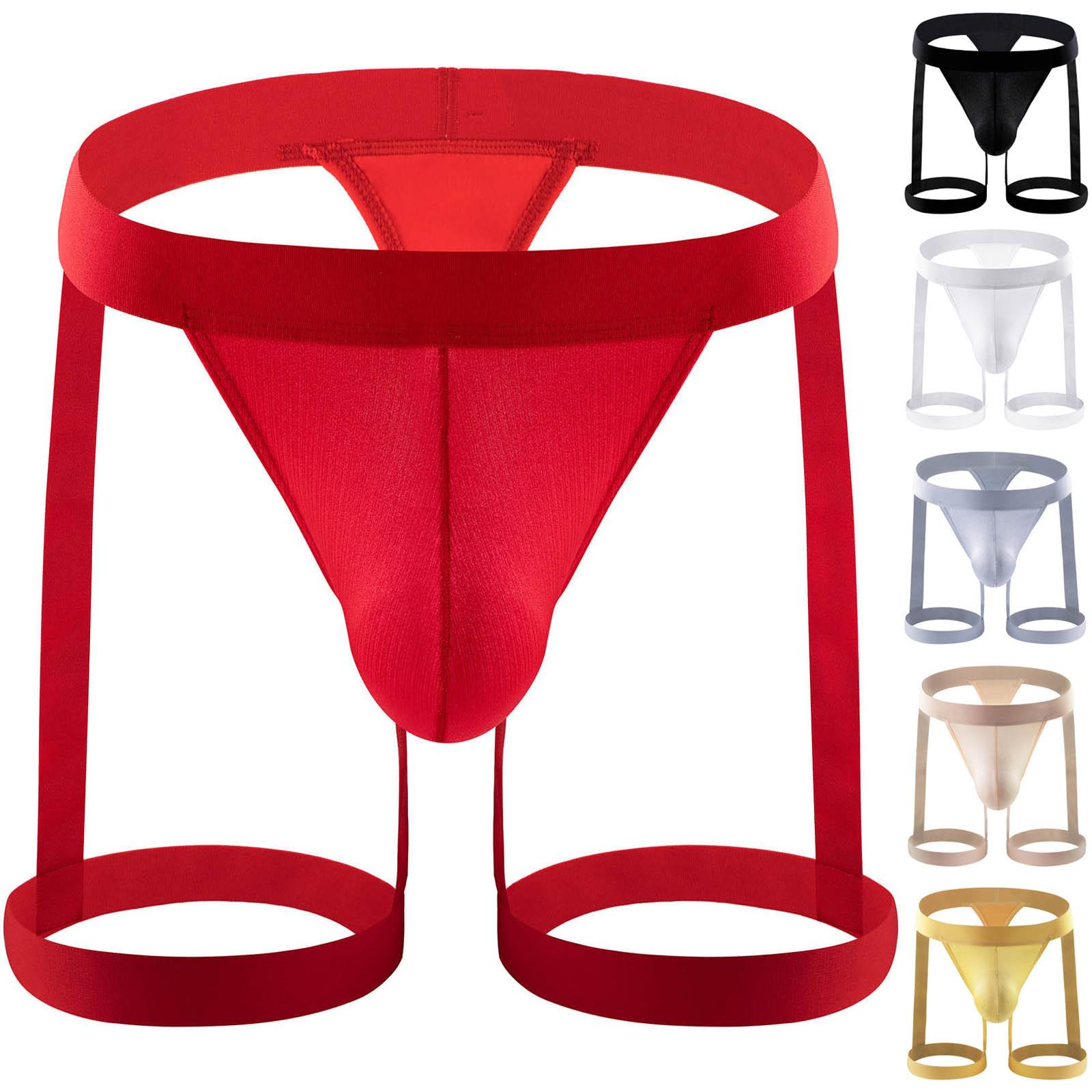 

Мужские повседневные сплошные сексуальные дышащие стринги с низкой талией трусы брюки