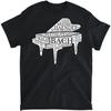Piano, Musical Pattern for Classical Music Pianists T-Shirt, Tank Top, Long Sleeve Shirt, Sweatshirt, Hoodie Men Women Kids Made In Canada