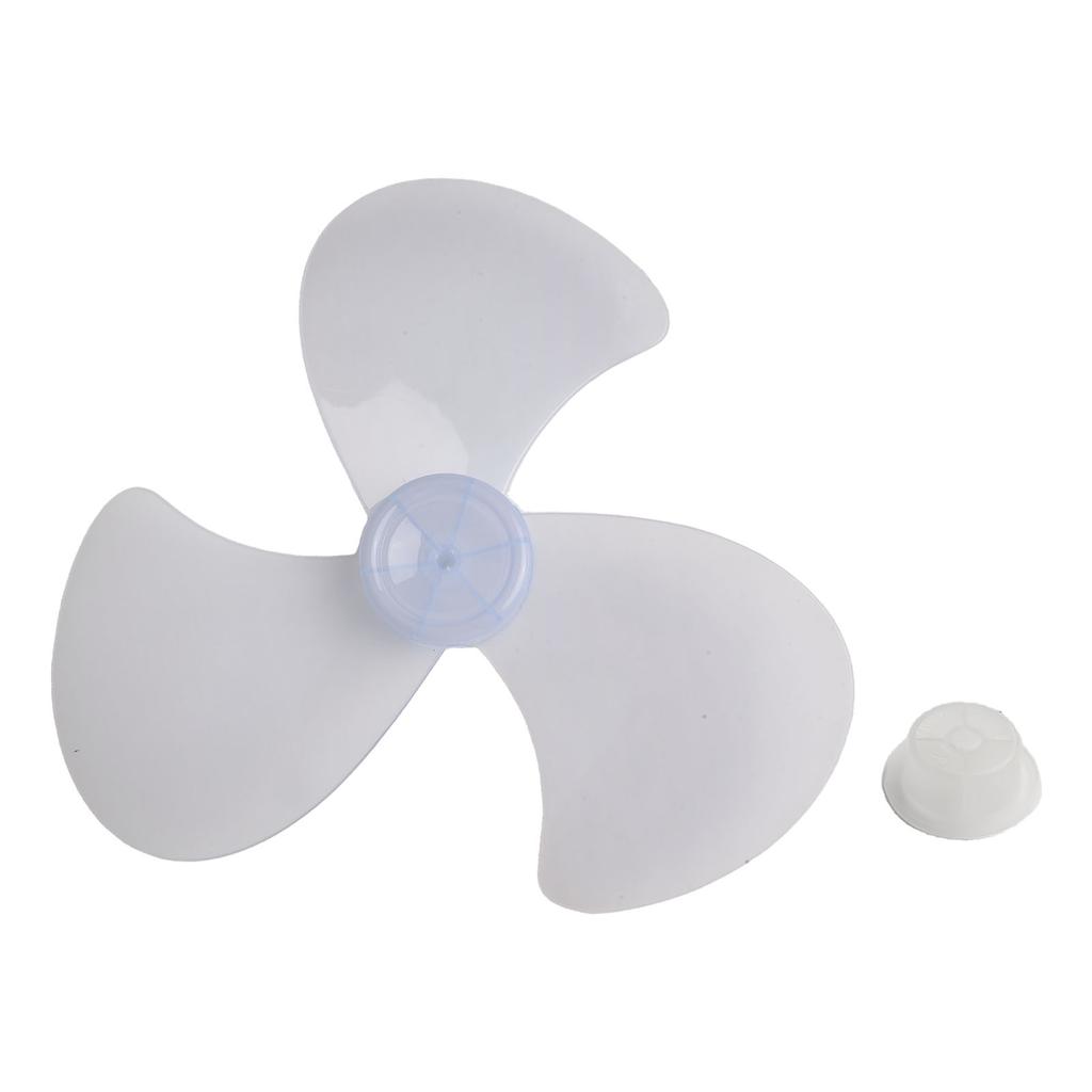 3 Leaves Plastic Fan Blade Electric Fan Accessories Household Fan Blade For Standing Pedestal Fan Suitable For 16 Inch/400mm Fan