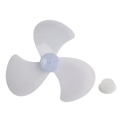 16-Zoll-Kunststoff-Ventilatorflügel mit drei Flügeln und Mutterabdeckung, Ersatz für Standventilatoren