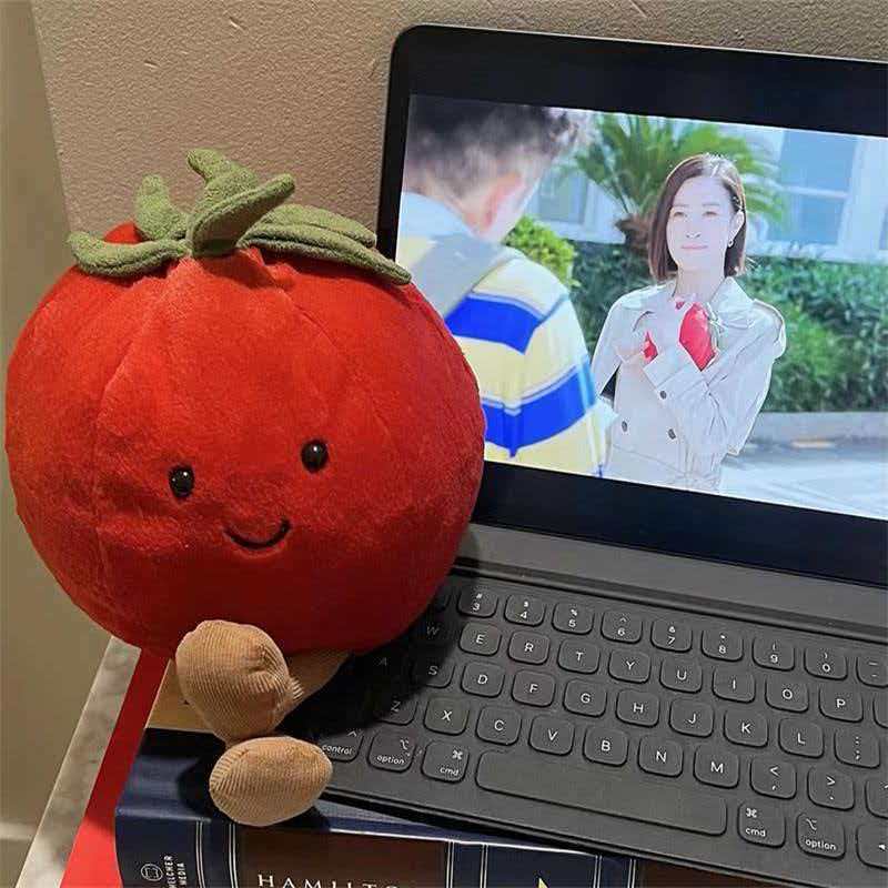 Peluche de Fruta Suave con Tejido de Felpa Corta Para Decoración de Dormitorio Infantil