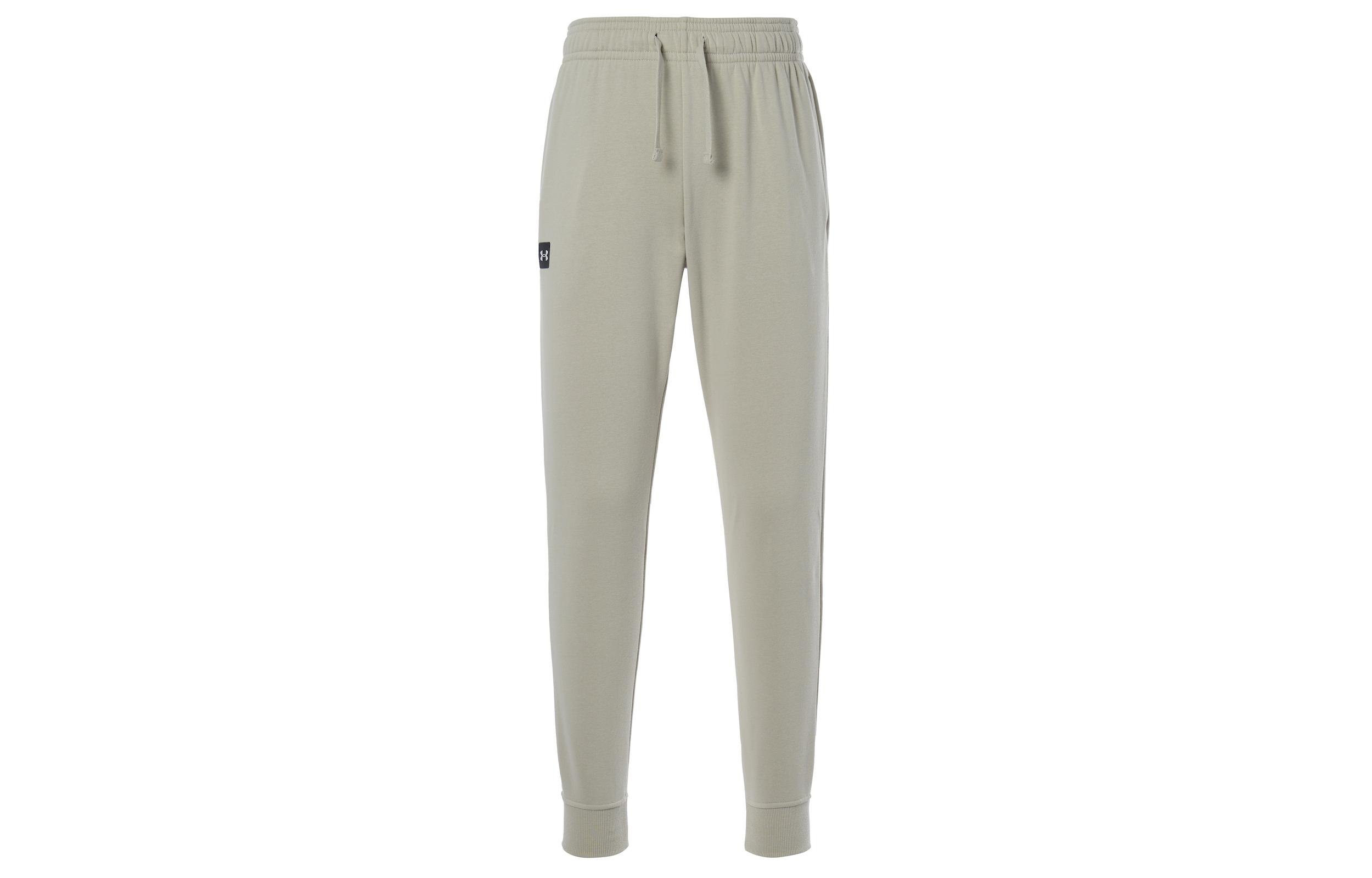 Under Armour Knitted Sweatpants Men s Tea Brown Thickened Cuffed Pants 1357128-290 XXL